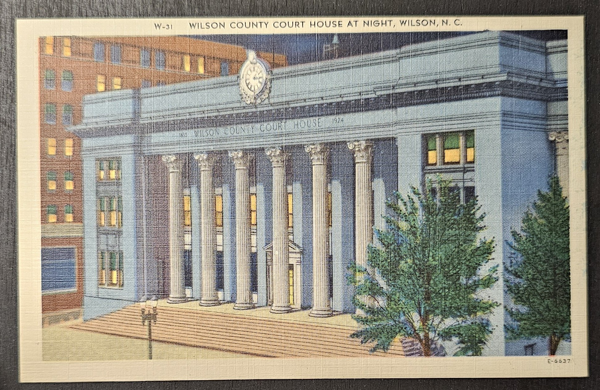 (image for) postcard USA - NC - North Carolina #0036